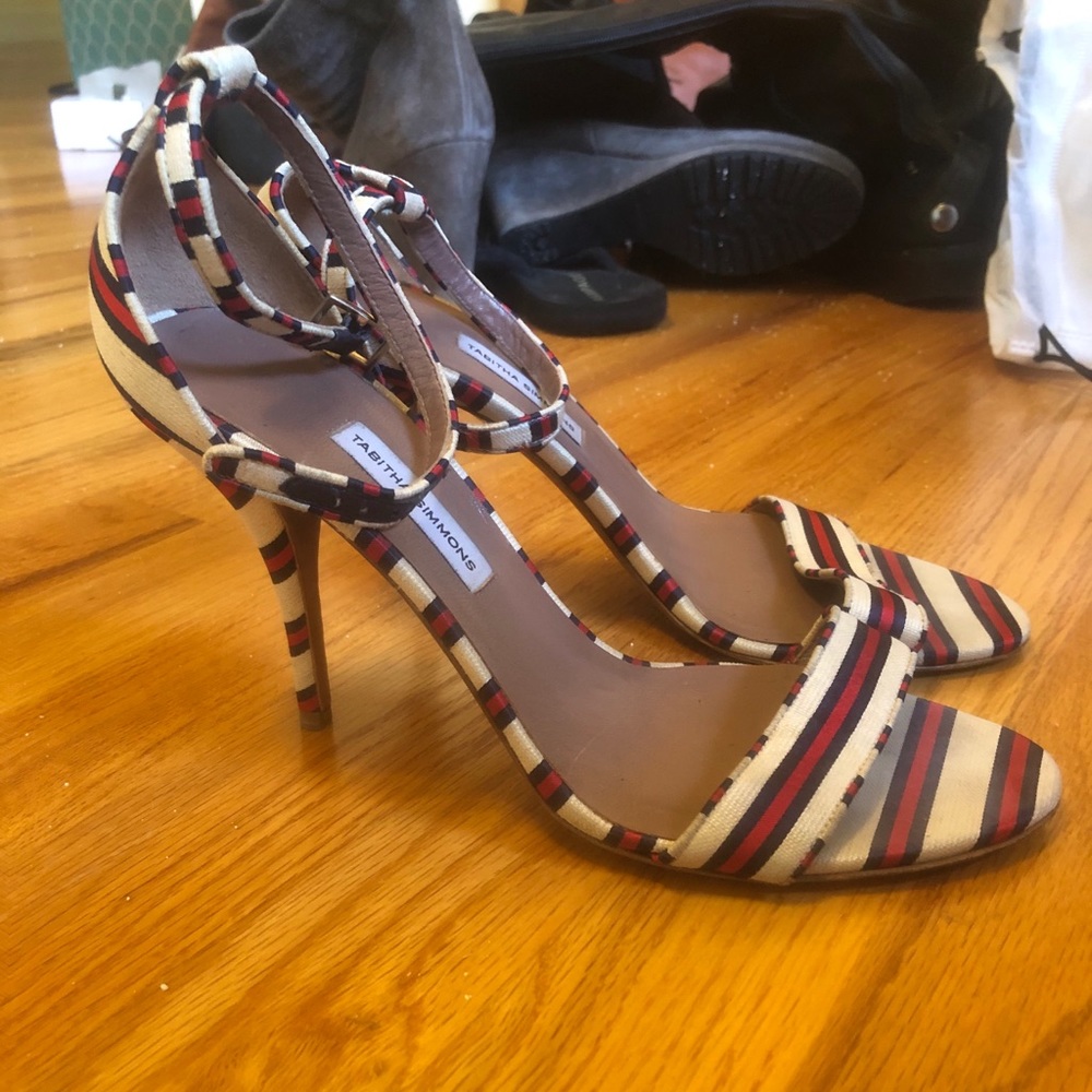 Tabitha Simmons Nautical Heels